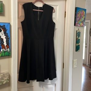 NWOT black dress size L
